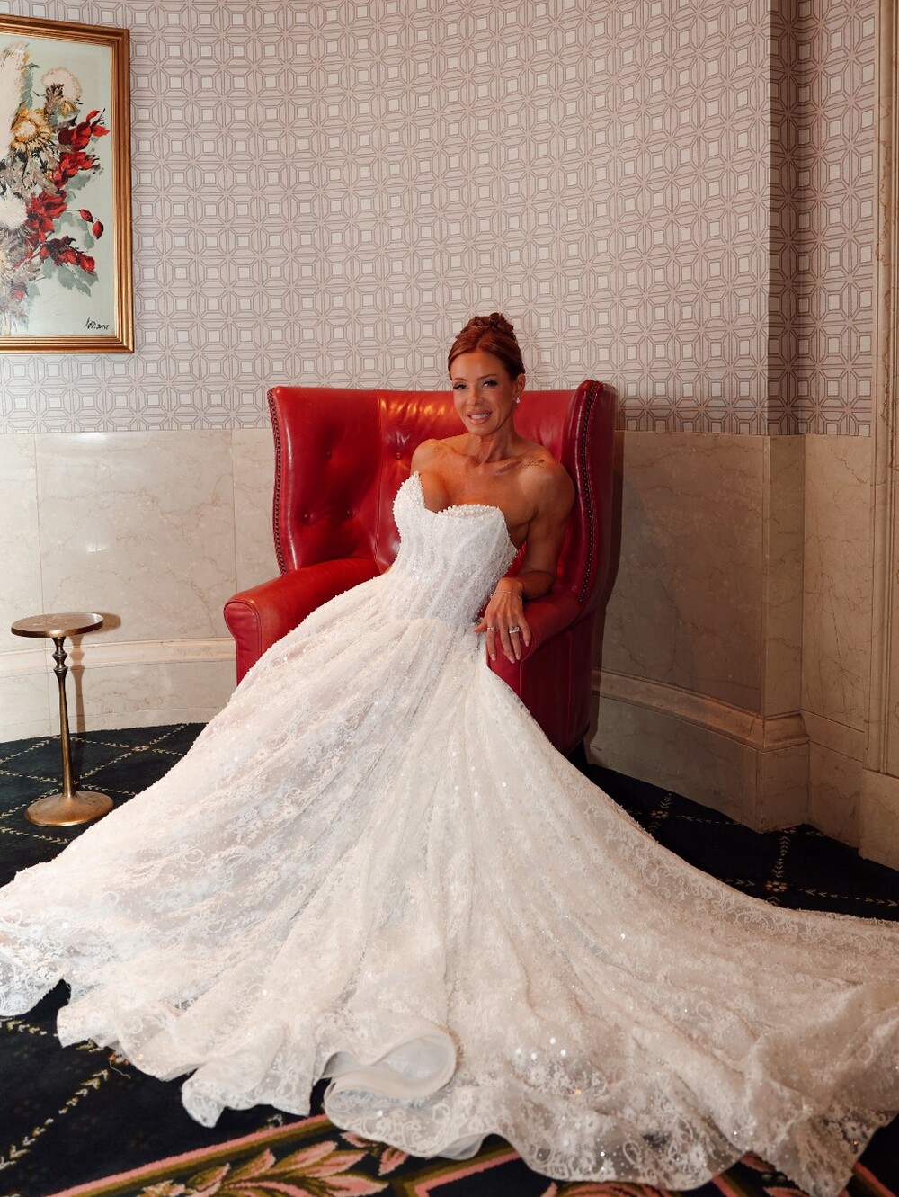 Angel Moy Beaded Corset Wedding Gown